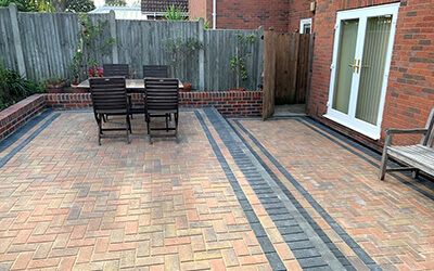 Block paved patio by Pro Resin & Paving