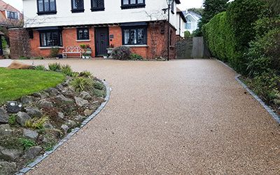 Resin bound driveway in Kent