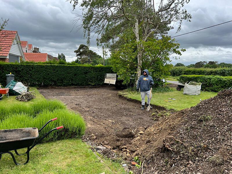 Crazy Paving, Tegula Block Paving and Greenhouse Base Slabs - Canterbury, Kent