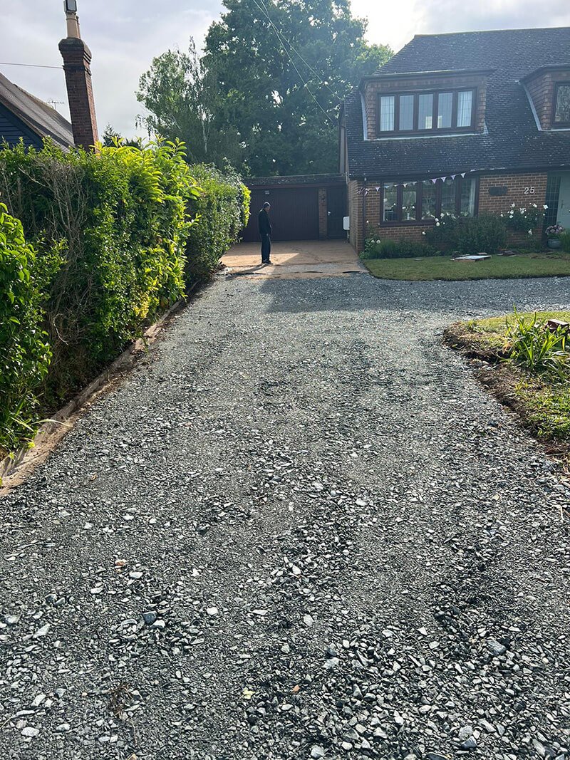 Crazy Paving, Tegula Block Paving and Greenhouse Base Slabs - Canterbury, Kent
