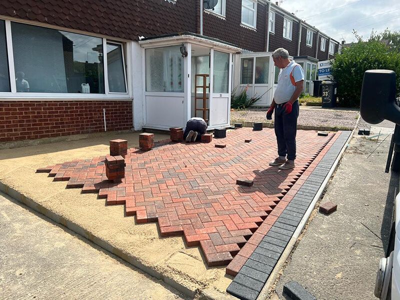 Tegula block paving project in Canterbury 4