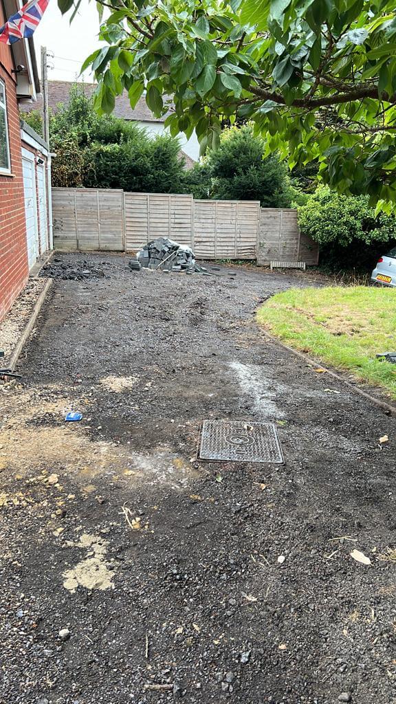 A Nice Project With Tarmac & Indian Sandstone - Canterbury, Kent