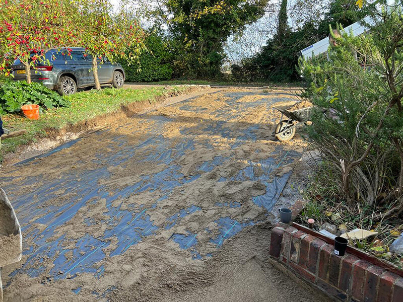 Nice paving and resin bound little project - Sandwich, Kent
