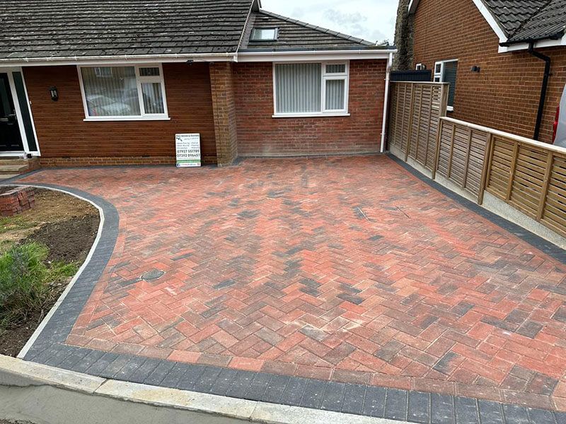 Tegula block paving project in Canterbury 2