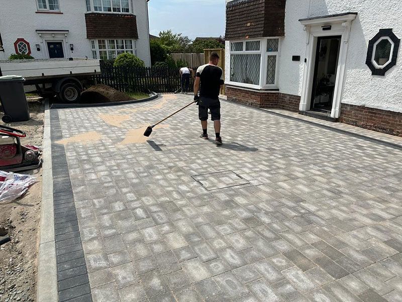 Some Good-looking Tegula Block Paving - Herne Bay, Kent