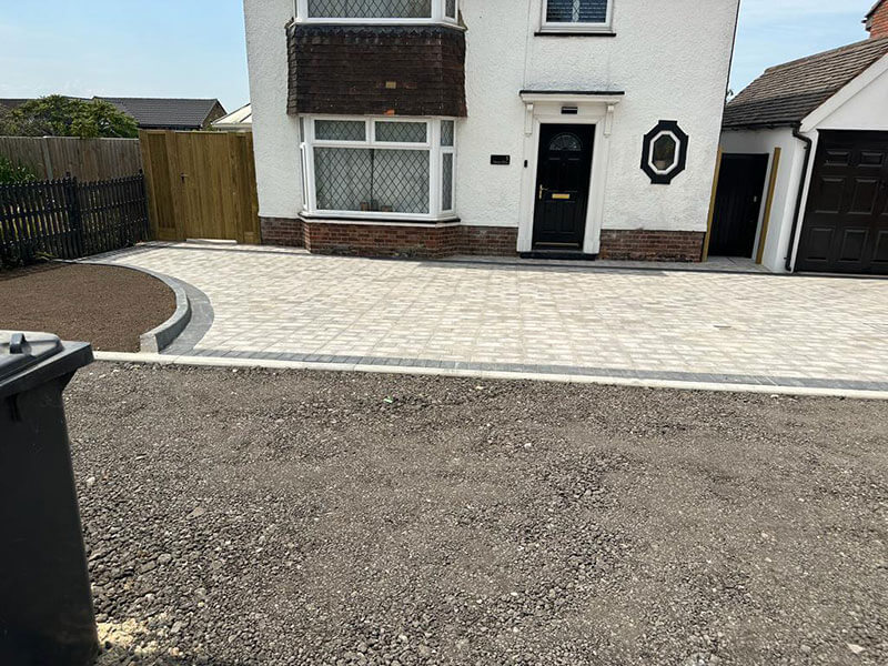 Some Good-looking Tegula Block Paving - Herne Bay, Kent