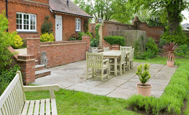 Landscaped garden in Canterbury, Kent